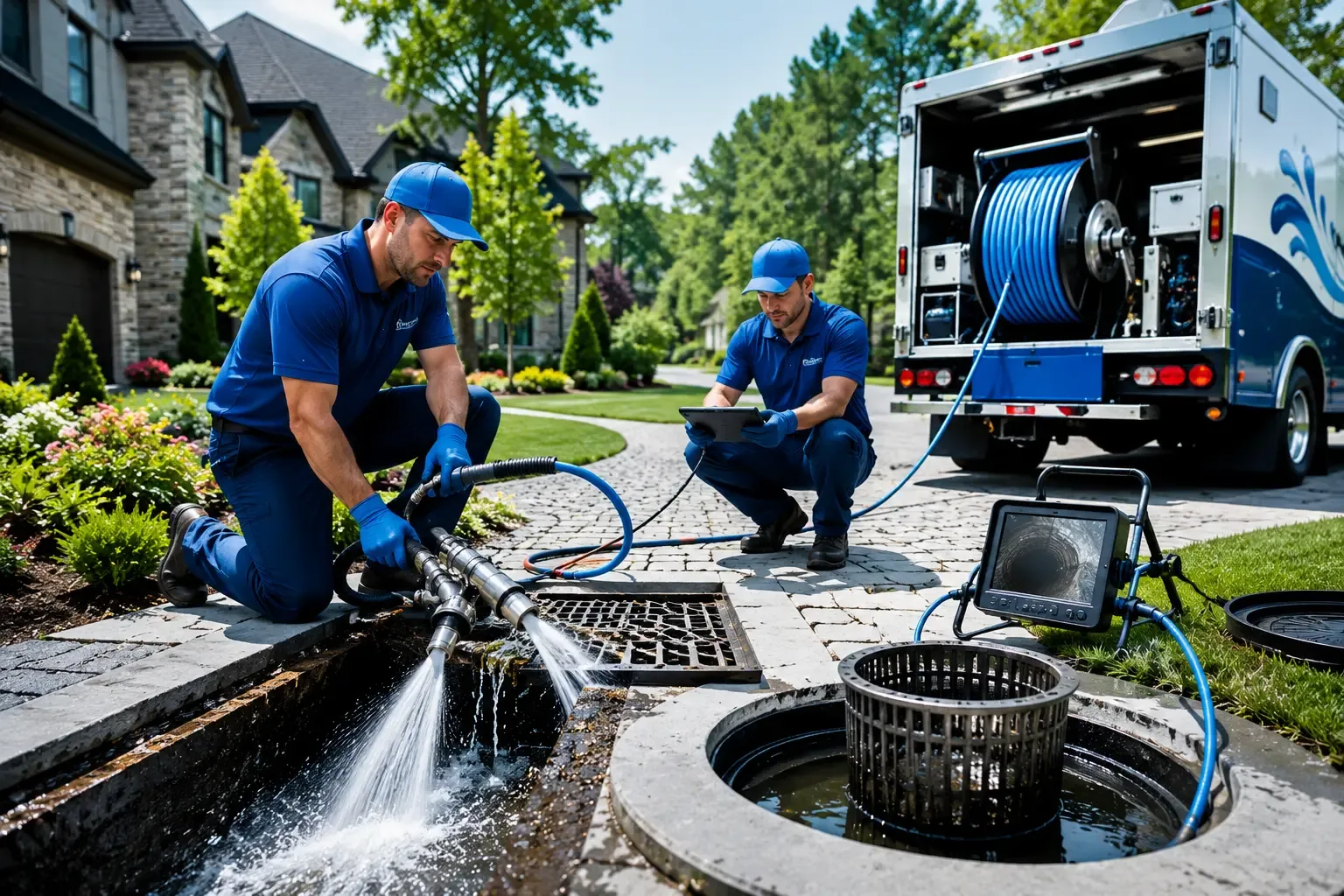 Local outdoor drain cleaning professionals in Felton, PA